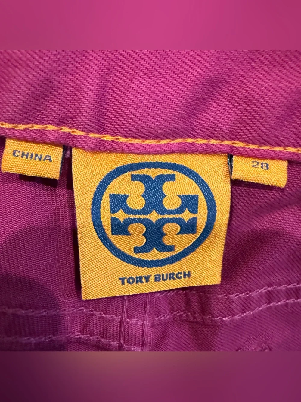 Tory Burch Alexa Cropped Skinny Jeans